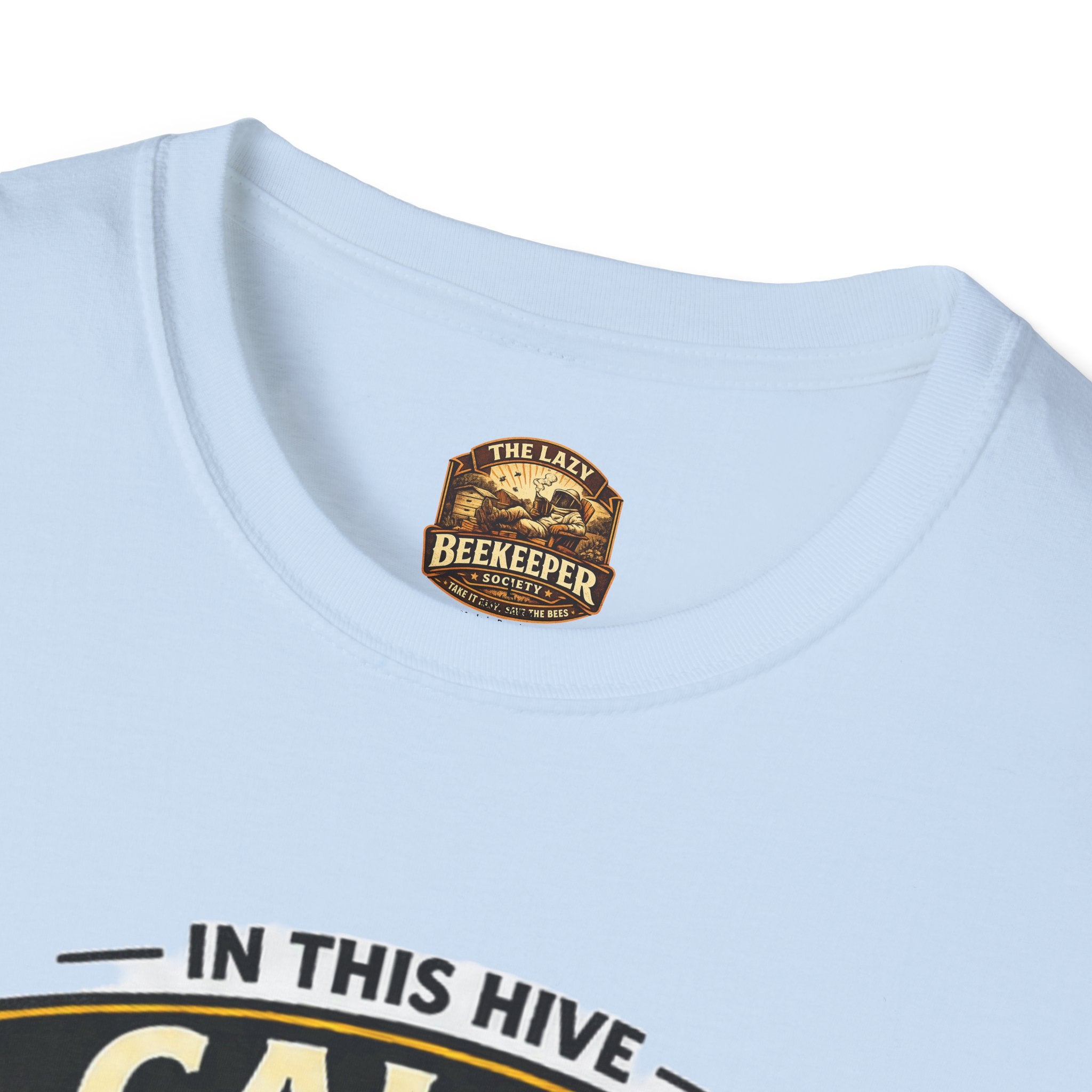 Calm in the Swarm T-Shirt — Bee Hive Calmness Graphic Tee