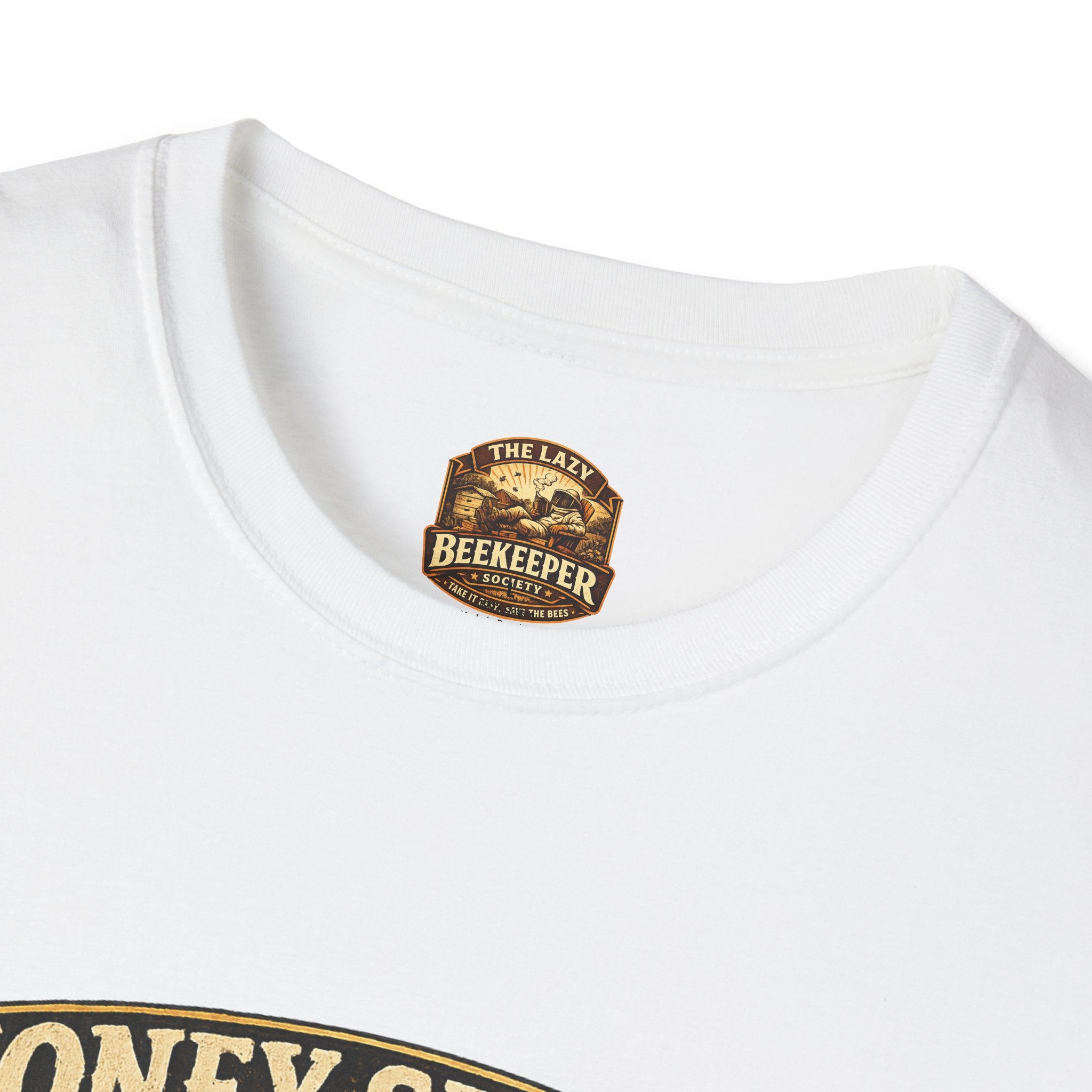 Honey Season Never Sleeps T-Shirt — Beekeeper Vintage Graphic Tee