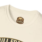 T-Shirt „Pull Frames Drink Coffee“ – Imker Kaffee & Waben Grafik-T-Shirt