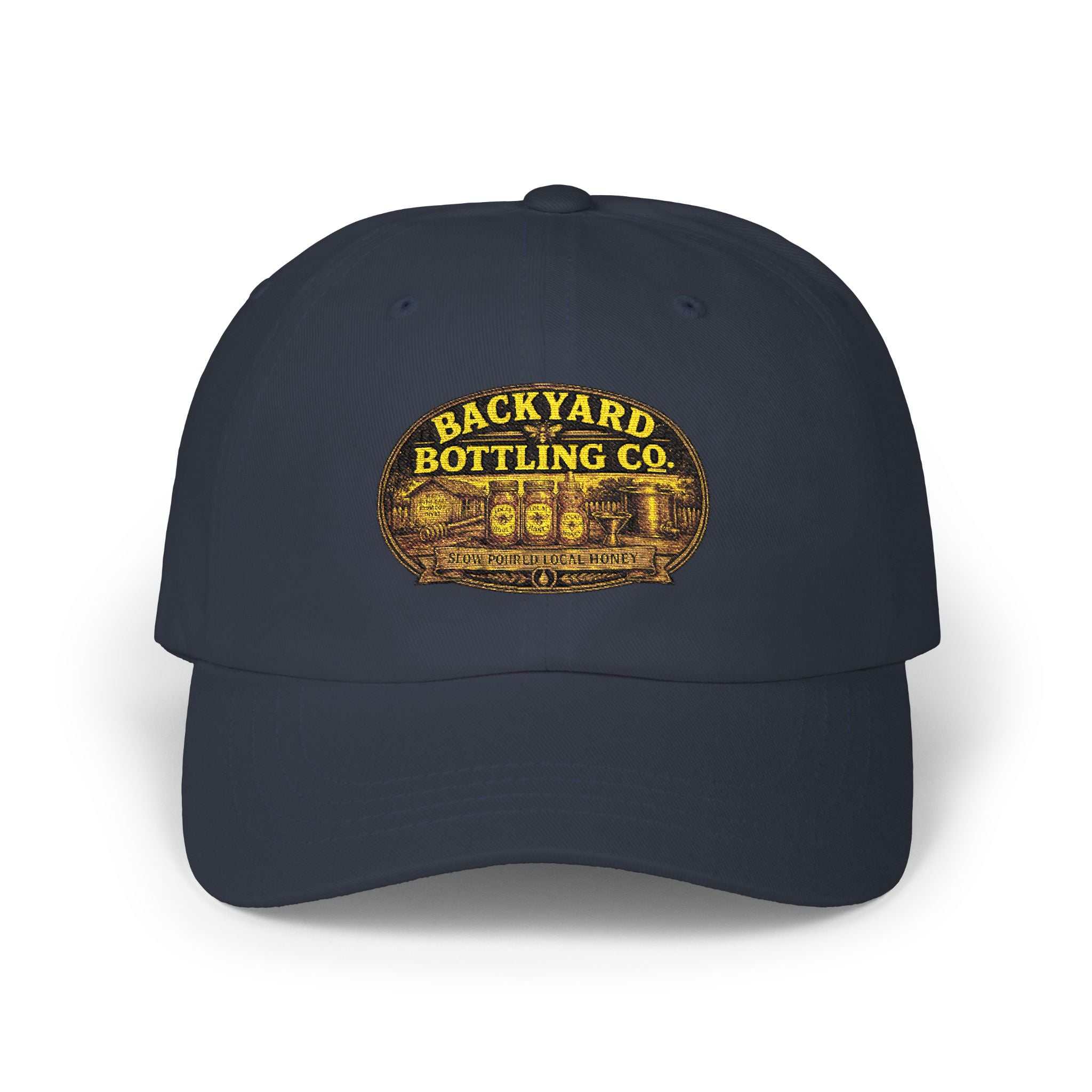 Backyard Bottling Co. Vintage Patch Dad Cap