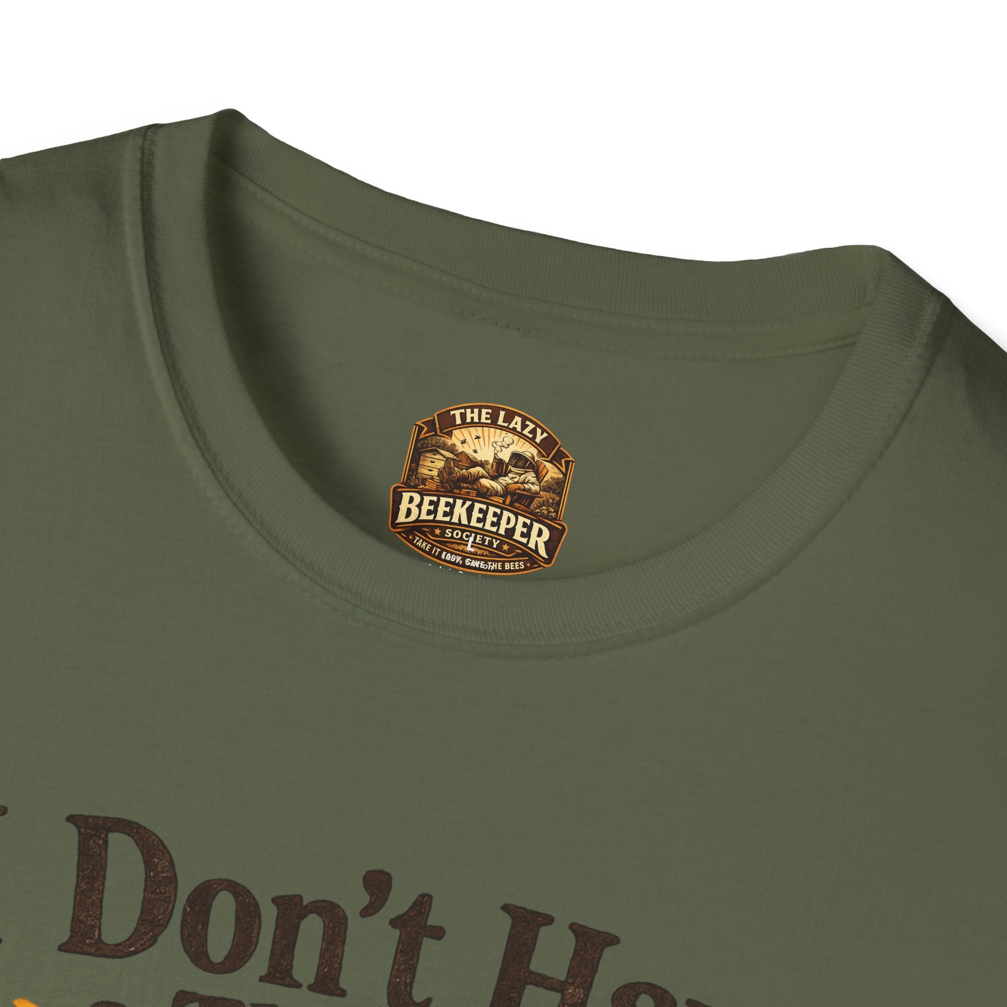 I Don't Have a Therapist I Have a Hive T-Shirt — Bee Lover Beekeeping Graphic Tee