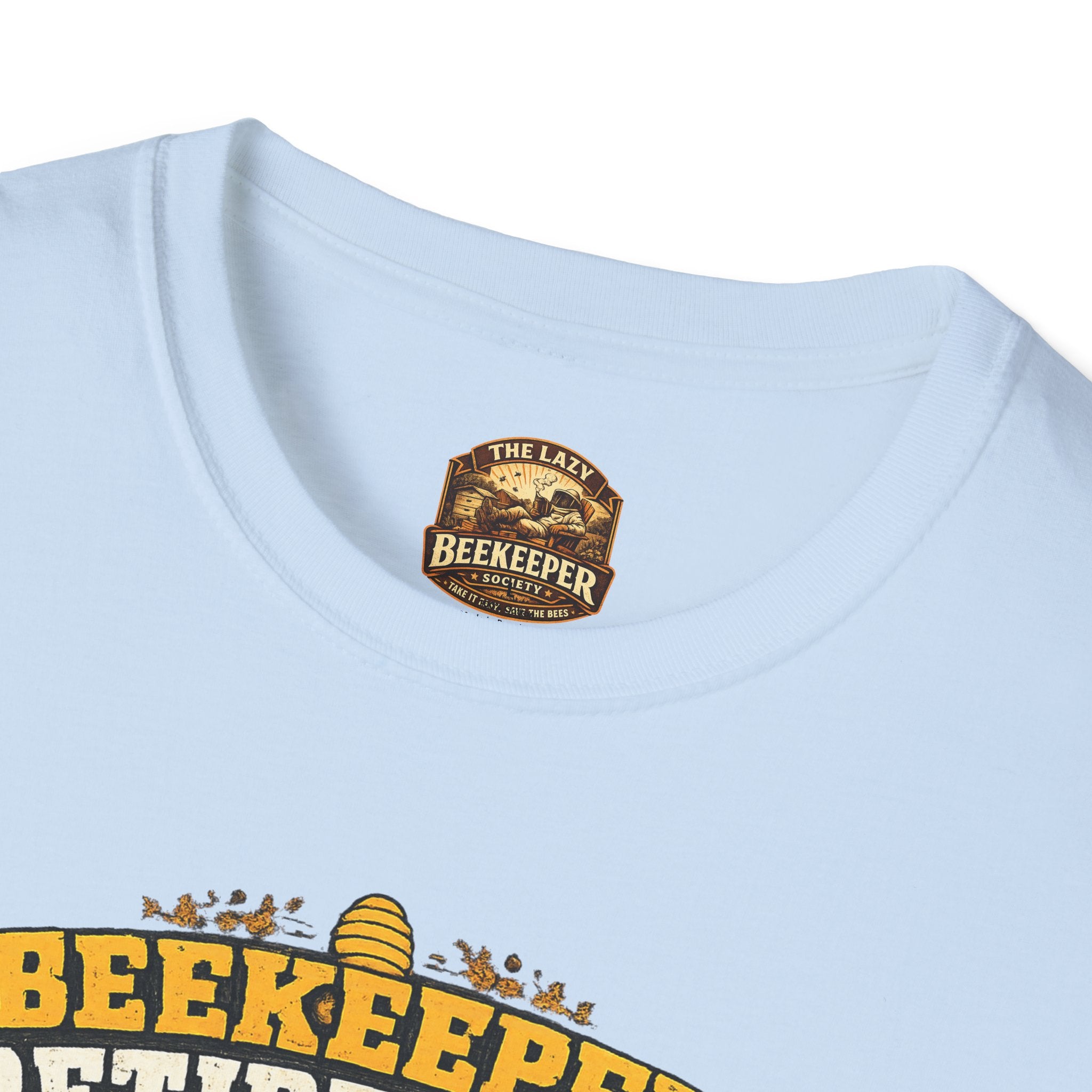 Beekeeper T-Shirt — "Retirement Plan Has Wings" Vintage Honey Farming Tee