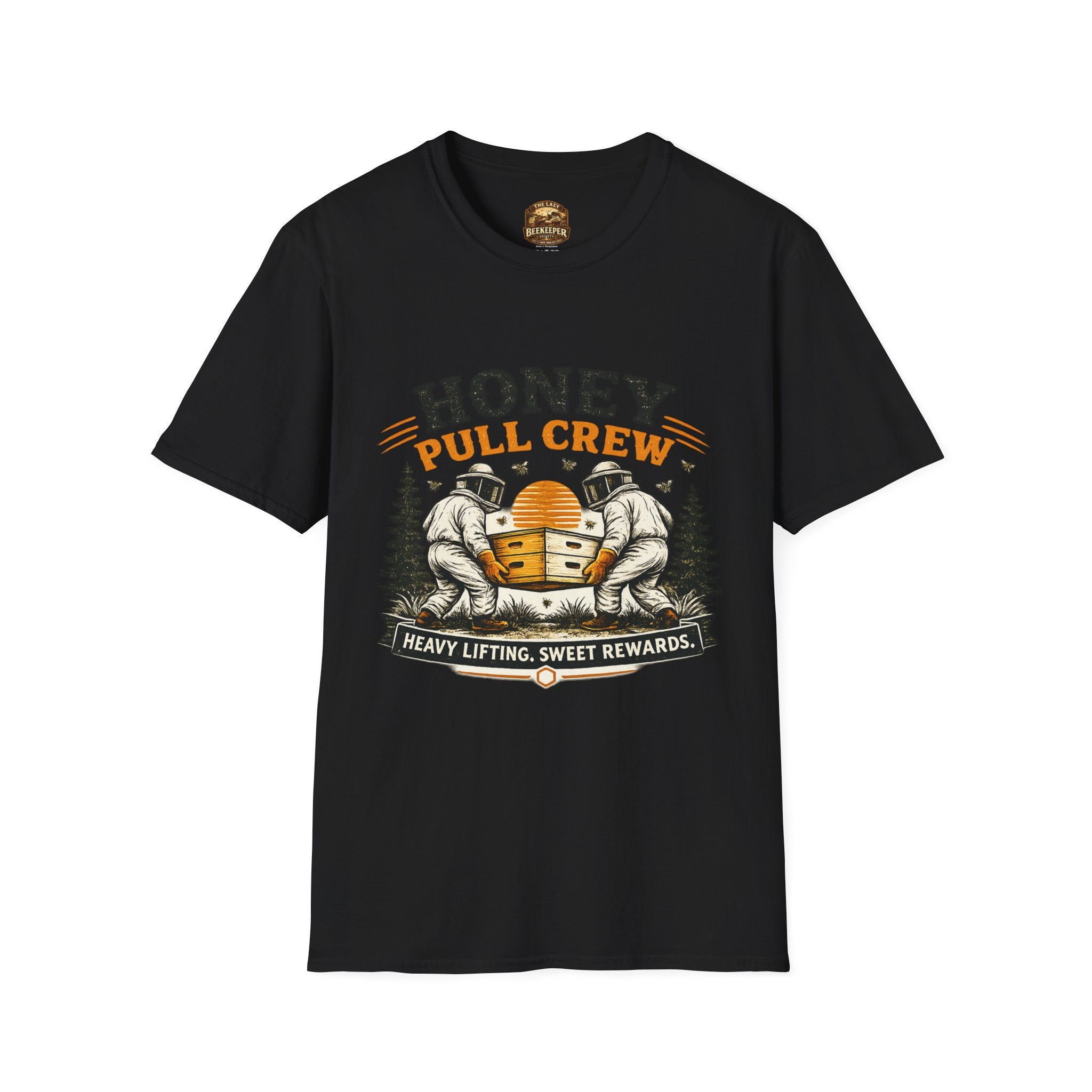 Honey Pull Crew T-Shirt – Imker-Crew-T-Shirt („Honey Pull Crew“)