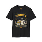 Backyard Honey Boss T-Shirt — Beekeeper CEO Liquid Gold Tee