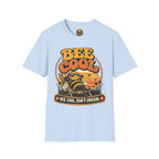 Bee Cool T‑Shirt — Vintage Retro Bee Graphic (“Bee Cool, Don’t Swarm”)