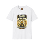 Calm in the Swarm T-Shirt — Bee Hive Calmness Graphic Tee