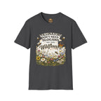 T-Shirt — „Bestäuber brauchen keine Slogans, sie brauchen Wildblumen“ Öko Garten T-Shirt