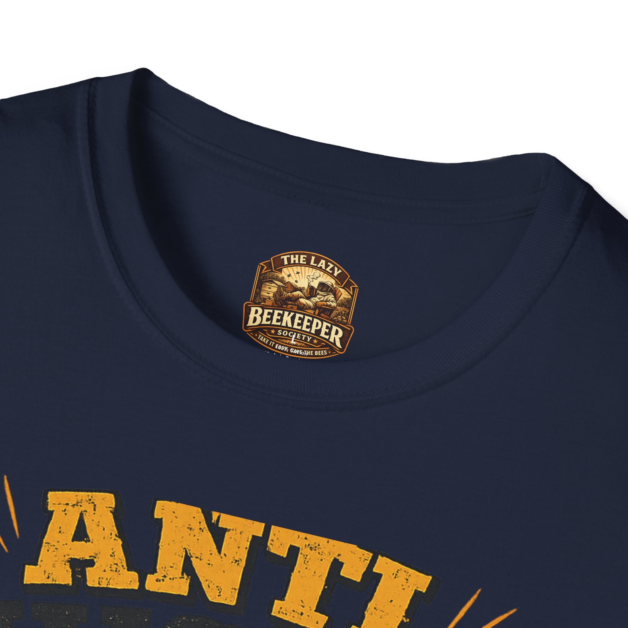 Beekeeper T-Shirt — “Anti Hustle” Embrace Honey Vintage Graphic Tee