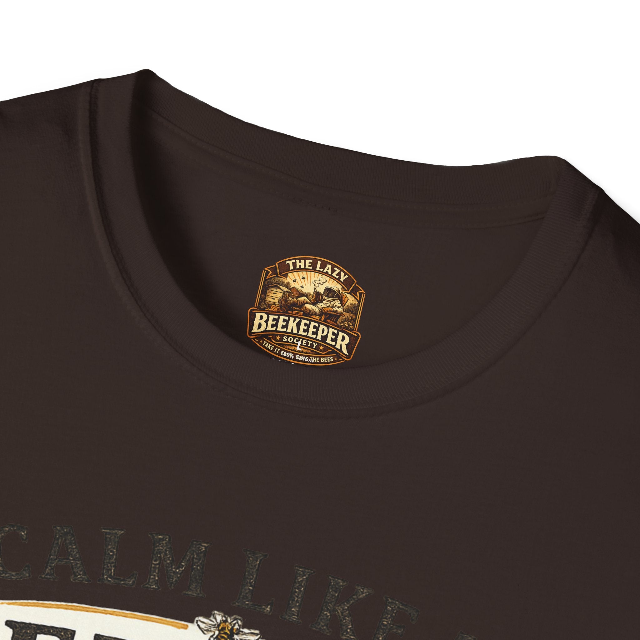 Slow Living T-Shirt — "Slow Living, Sweet Results" Rustic Sunset Graphic Tee