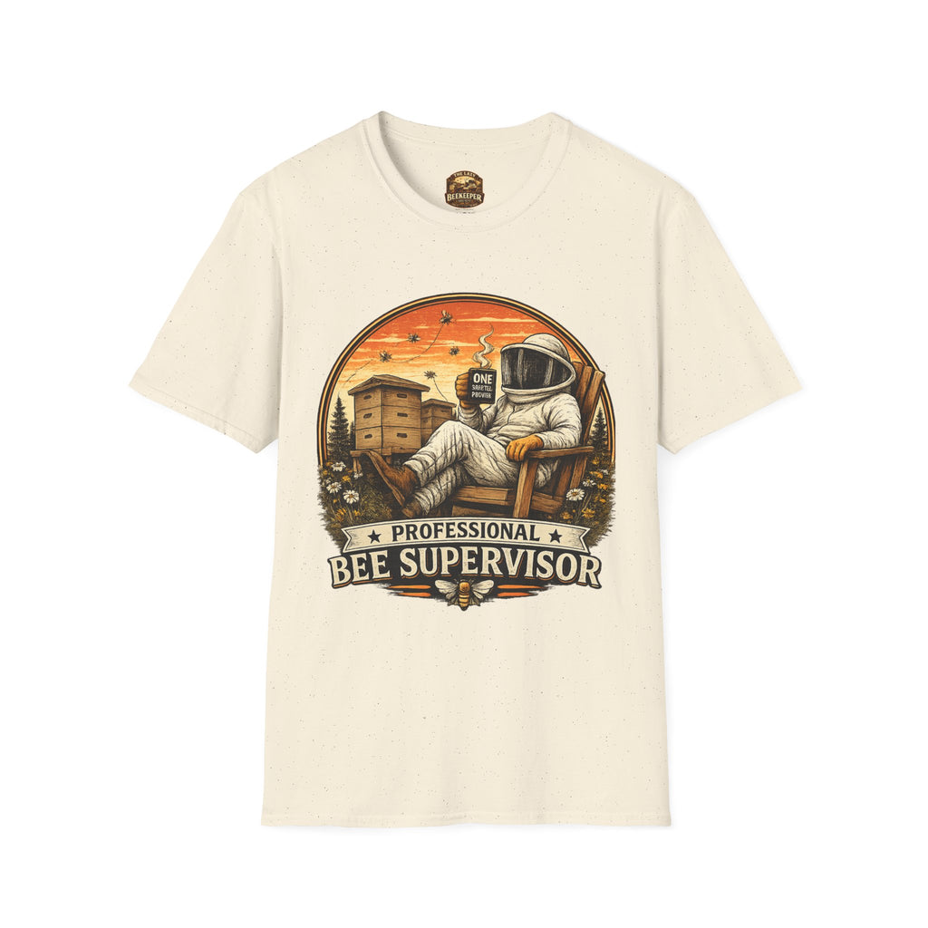 Bienenstock-Betreuer T-Shirt — Retro Imker Bienenbetreuer Grafik-T-Shirt
