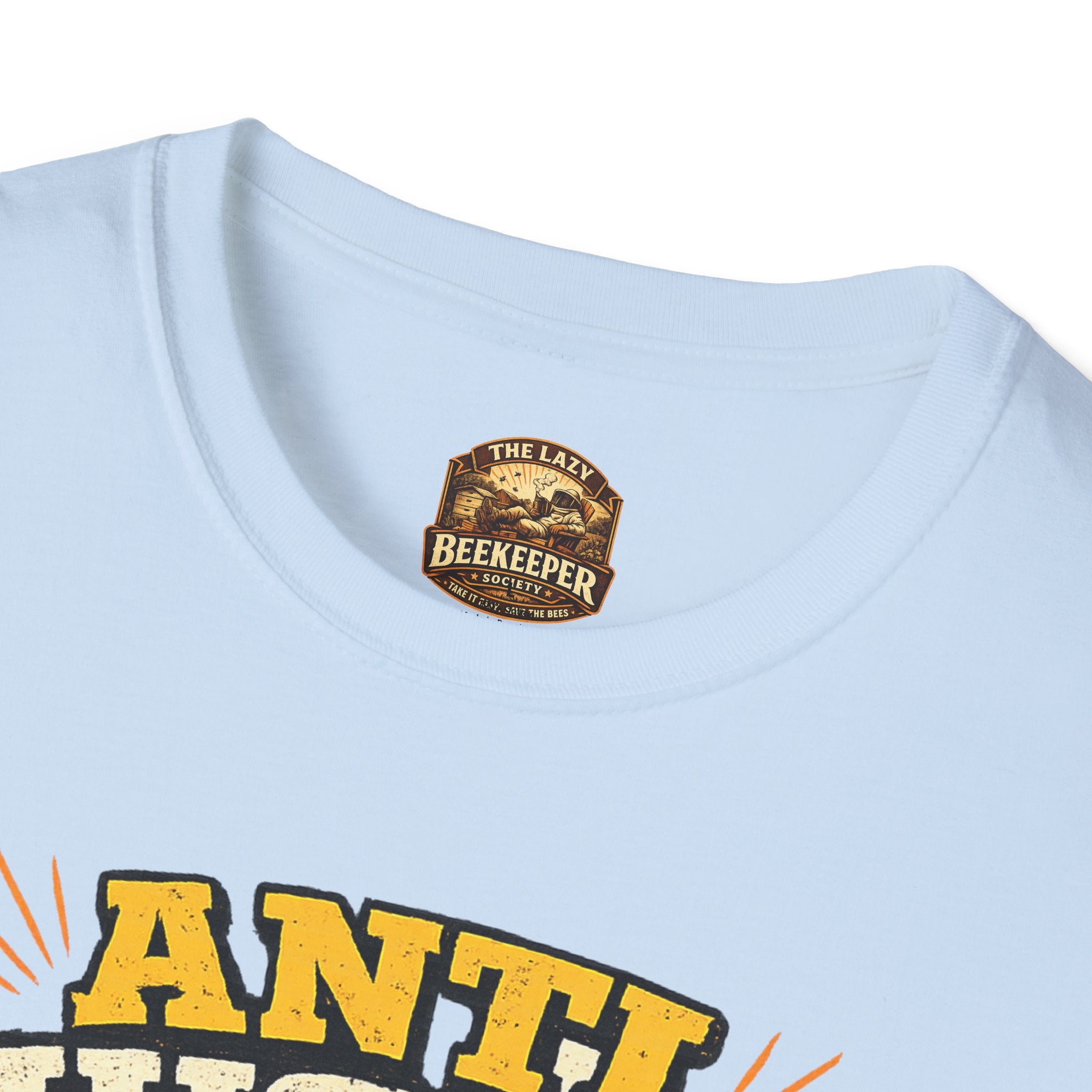 Anti-Hustle Imker T-Shirt – Schluss mit dem Stress, her mit dem Honig Grafik-T-Shirt