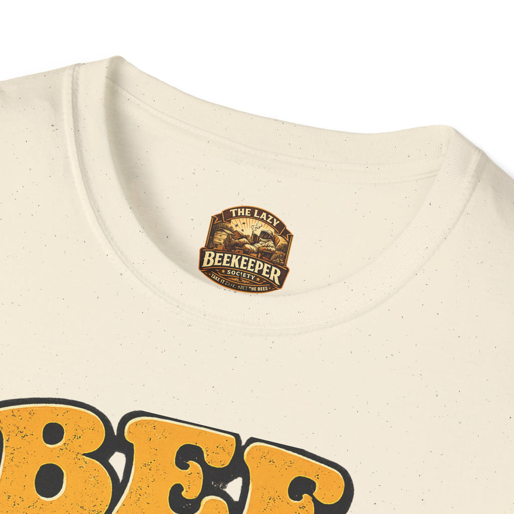 Bee Cool T‑Shirt — Vintage Retro Bee Graphic (“Bee Cool, Don’t Swarm”)