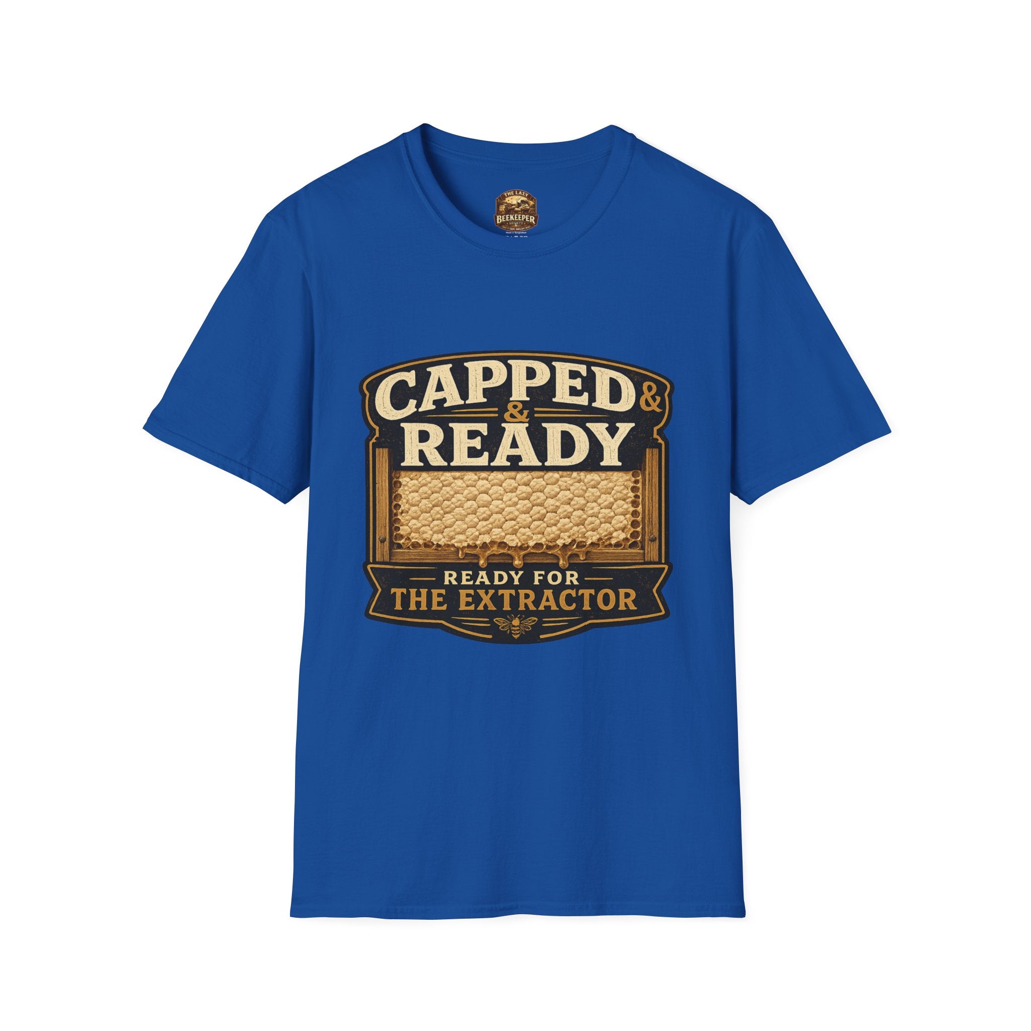 Capped & Ready T-Shirt — "Ready for the Extractor" Cannabis Vibe Tee