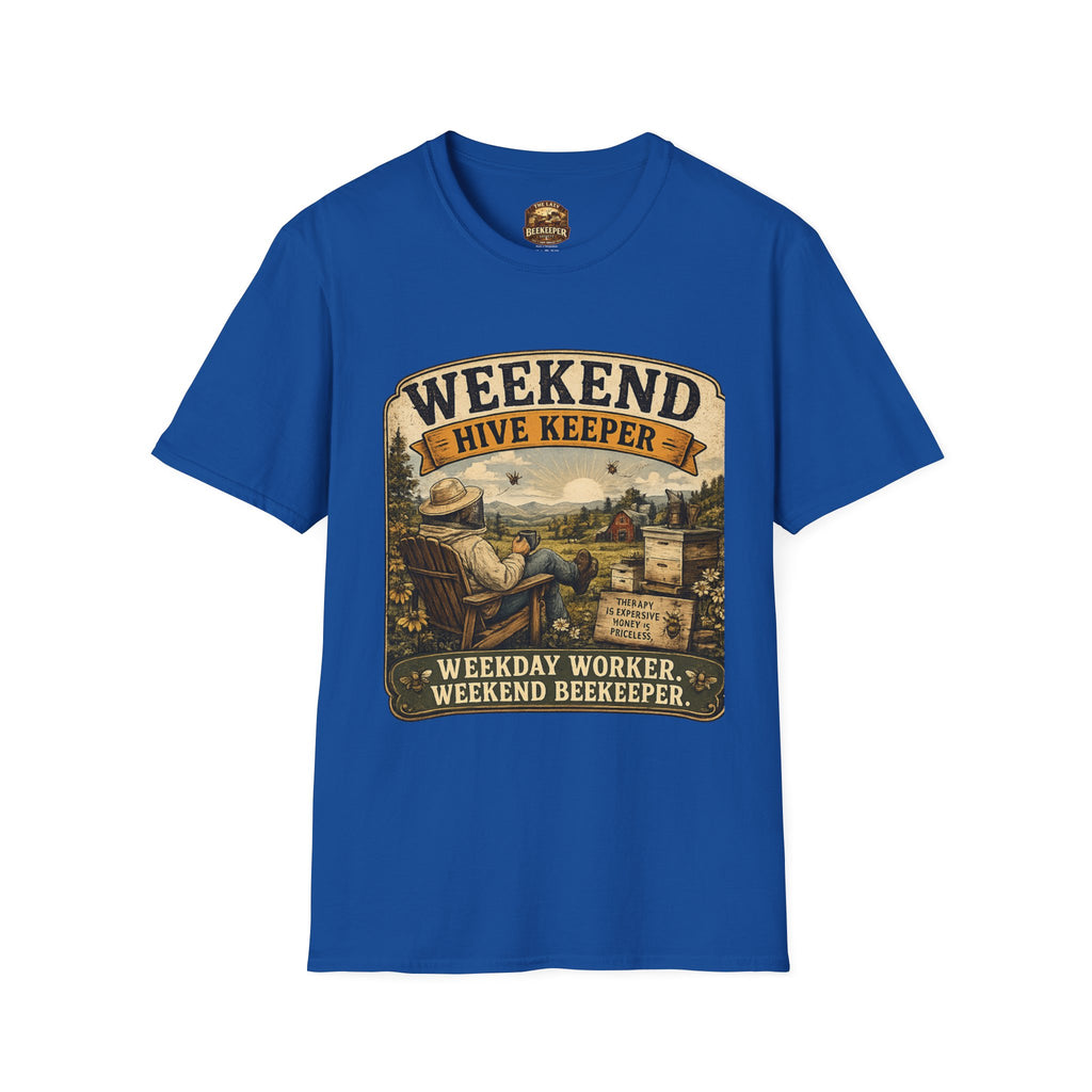 Imker-T-Shirt für das Wochenende – Vintage-T-Shirt für Wochenend-Imker