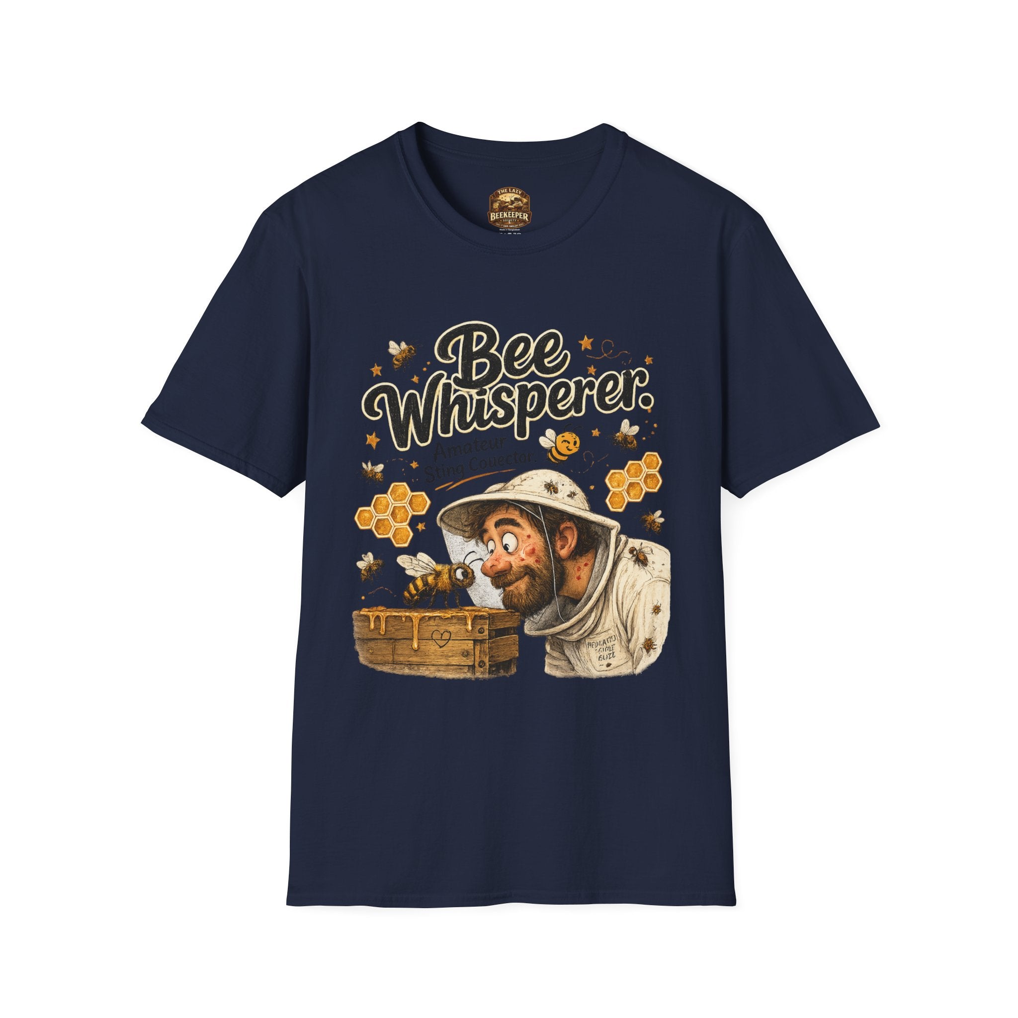 Bee Whisperer T-Shirt — Amateur Sting Conductor Beekeeper Tee