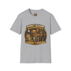 Honey Season Never Sleeps T-Shirt — Beekeeper Vintage Graphic Tee