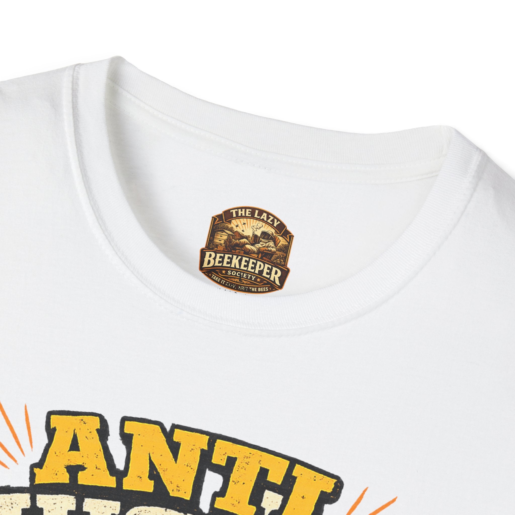 Anti-Hustle Imker T-Shirt – Schluss mit dem Stress, her mit dem Honig Grafik-T-Shirt