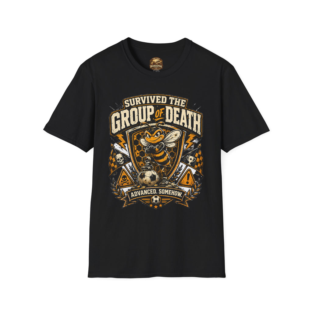 Group of Death Survivor T-Shirt — 'Survived the Group of Death' Soccer Tournament Shirt