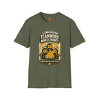 Teamwork Makes Honey T-Shirt — "In This Hive" Bee Graphic Tee