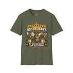 Beekeeper Retirement Plan T-Shirt — My Retirement Plan Has Wings