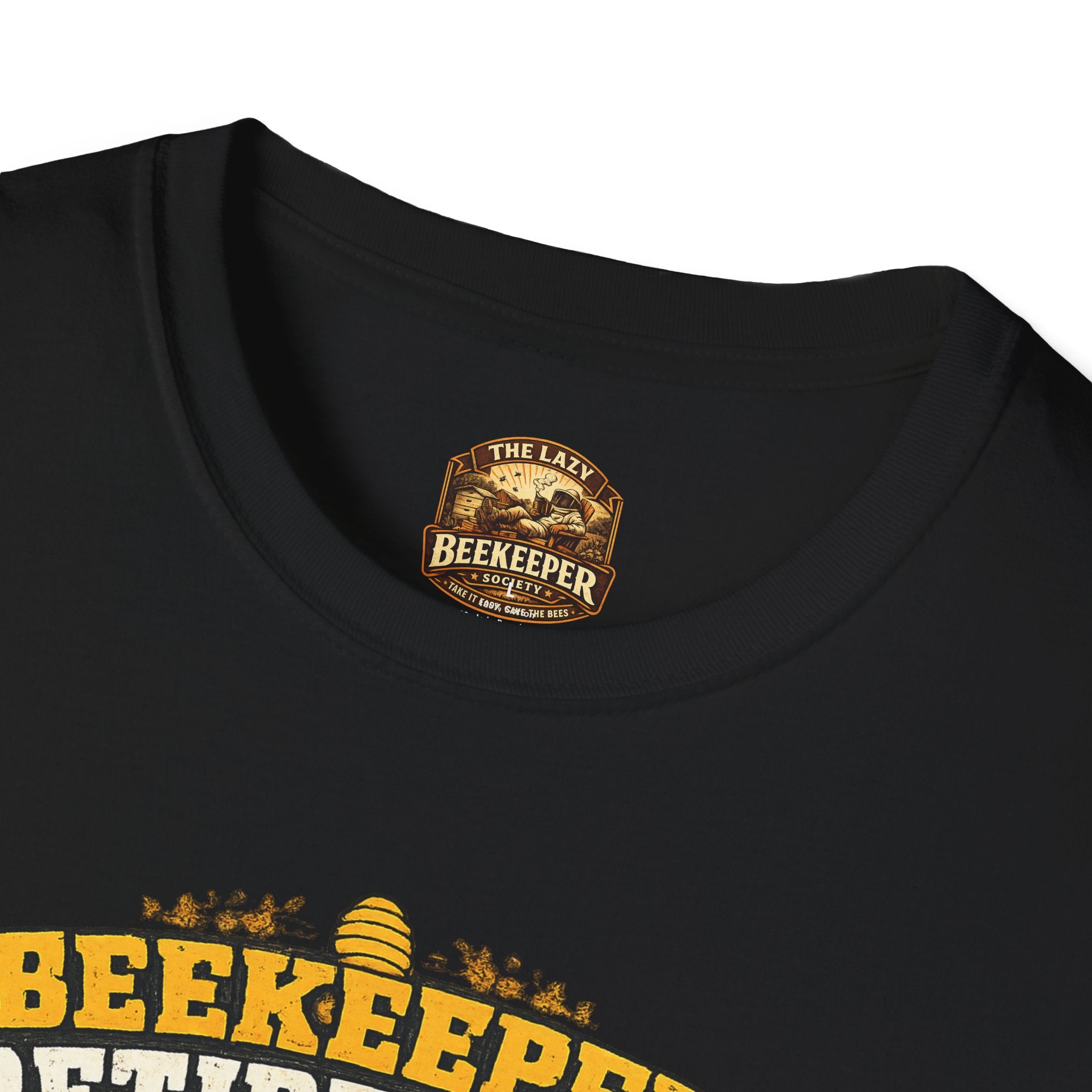 Beekeeper T-Shirt — "Retirement Plan Has Wings" Vintage Honey Farming Tee