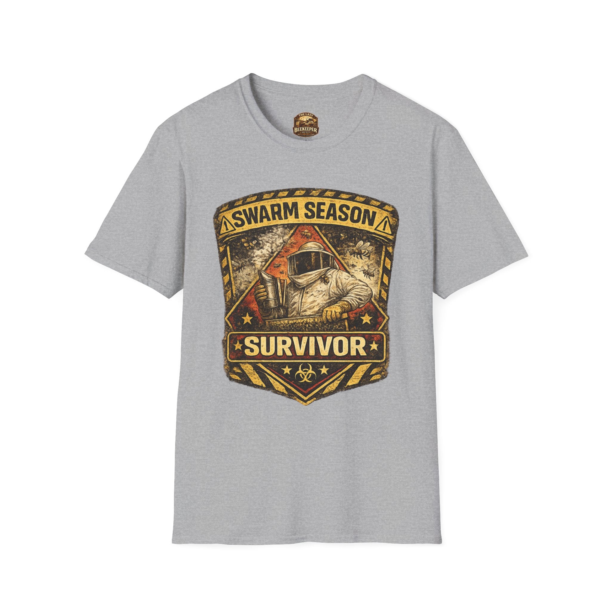 Schwarm-Saison-Überlebender T-Shirt – Vintage Schädlingsbekämpfung Imker T-Shirt