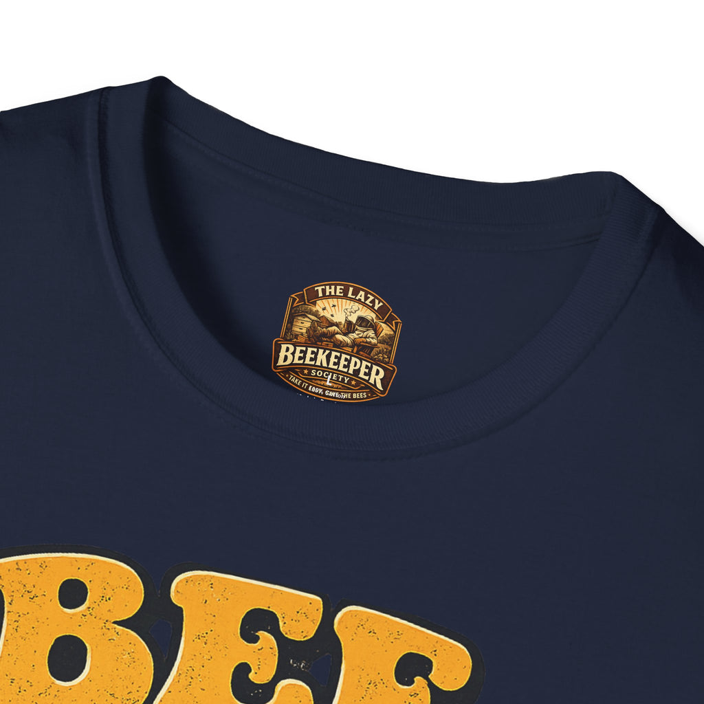 Bee Cool T‑Shirt — Vintage Retro Bee Graphic (“Bee Cool, Don’t Swarm”)