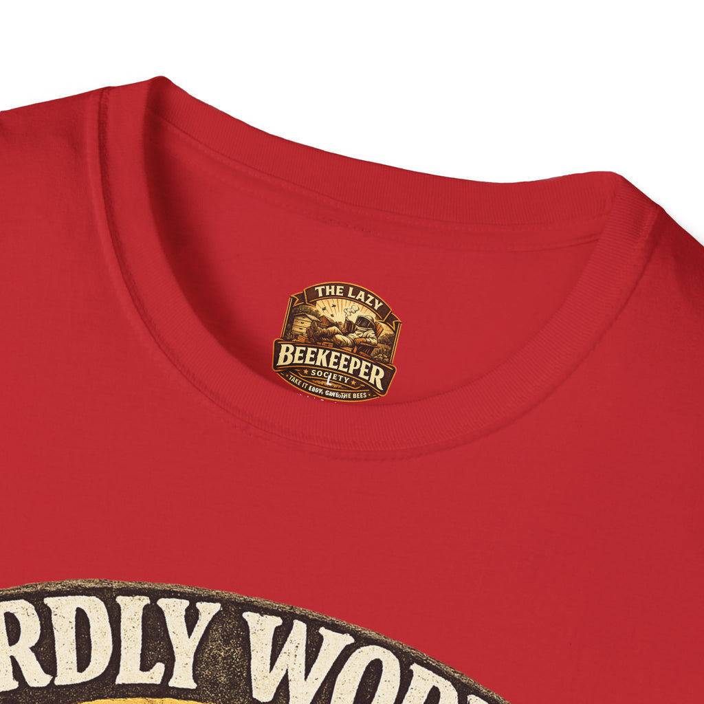 Hardly Working Bee T-Shirt — Vintage Bee Graphic Tee