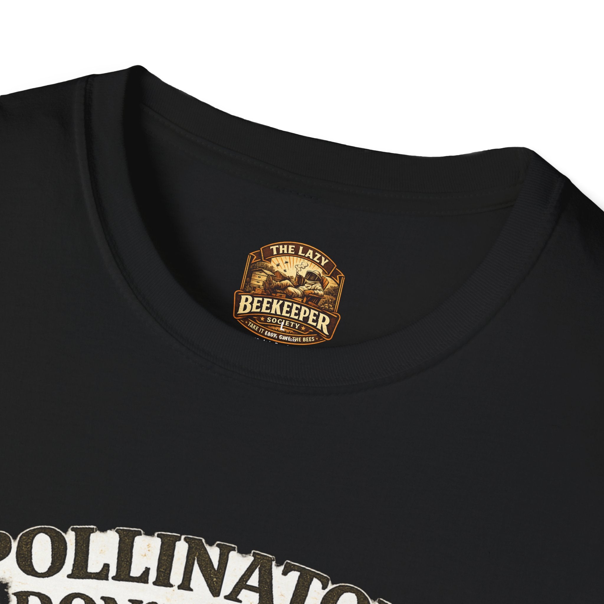 T-Shirt — "Pollinators Don't Need Slogans, They Need Wildflowers" Eco Garden Tee