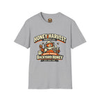 Honey Harvest Backyard Honey T‑Shirt — Beekeeper Vintage Logo Tee