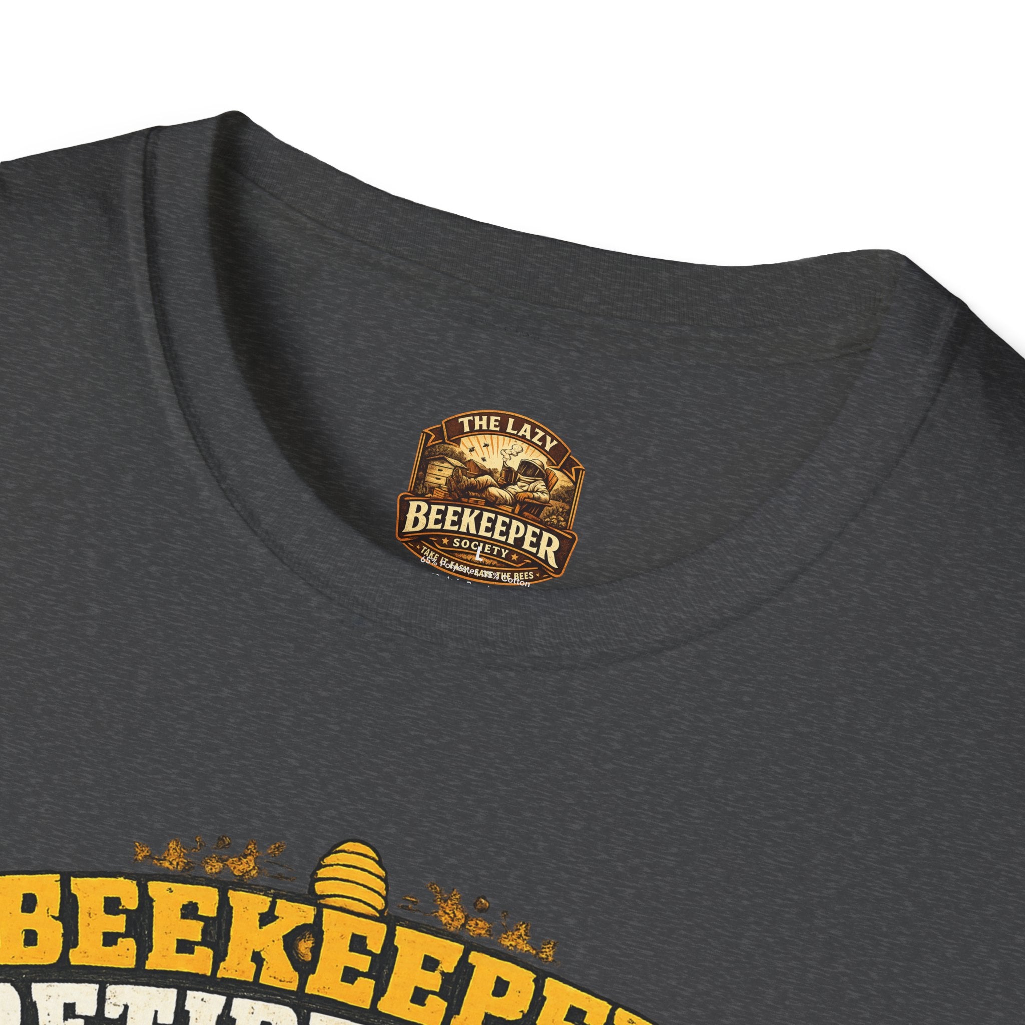Beekeeper T-Shirt — "Retirement Plan Has Wings" Vintage Honey Farming Tee