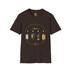 T-Shirt — Grafisches T-Shirt mit Aufschrift „Vom Bienenstock ins Glas“